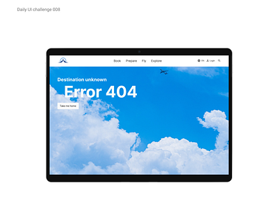 Daily UI challenge 008-404 page braning design error page ui ui challenge ux