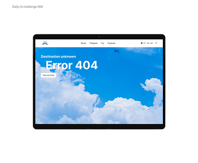 Daily UI challenge 008-404 page braning design error page ui ui challenge ux