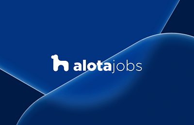 Branding for a job-finding startup: Alota Jobs branding job finding