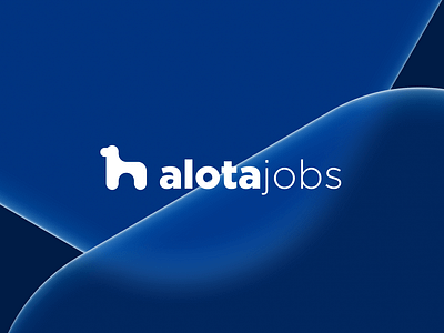 Branding for a job-finding startup: Alota Jobs branding job finding