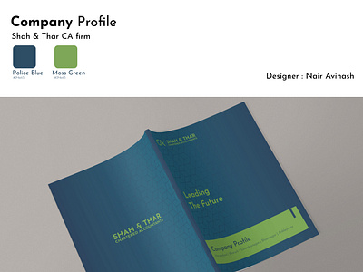 Shah & Thar Company profile branding brochuredesign businessprofile cleandesign companyprofile corporatedesign graphic graphic design layout minimalistdesign modernprofile presentationdesign professionaldesign profile