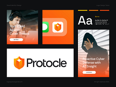 Modern, Cyber, Security, Intelligence, Protection Logo Design ai brand identity branding creative logo cyber logo design designer graphic design icon intelligence logo logotype modern logo monogram protection saas shield logo typography visual identity vpn