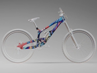 Art Bike | YT art geometry graphic design redshift