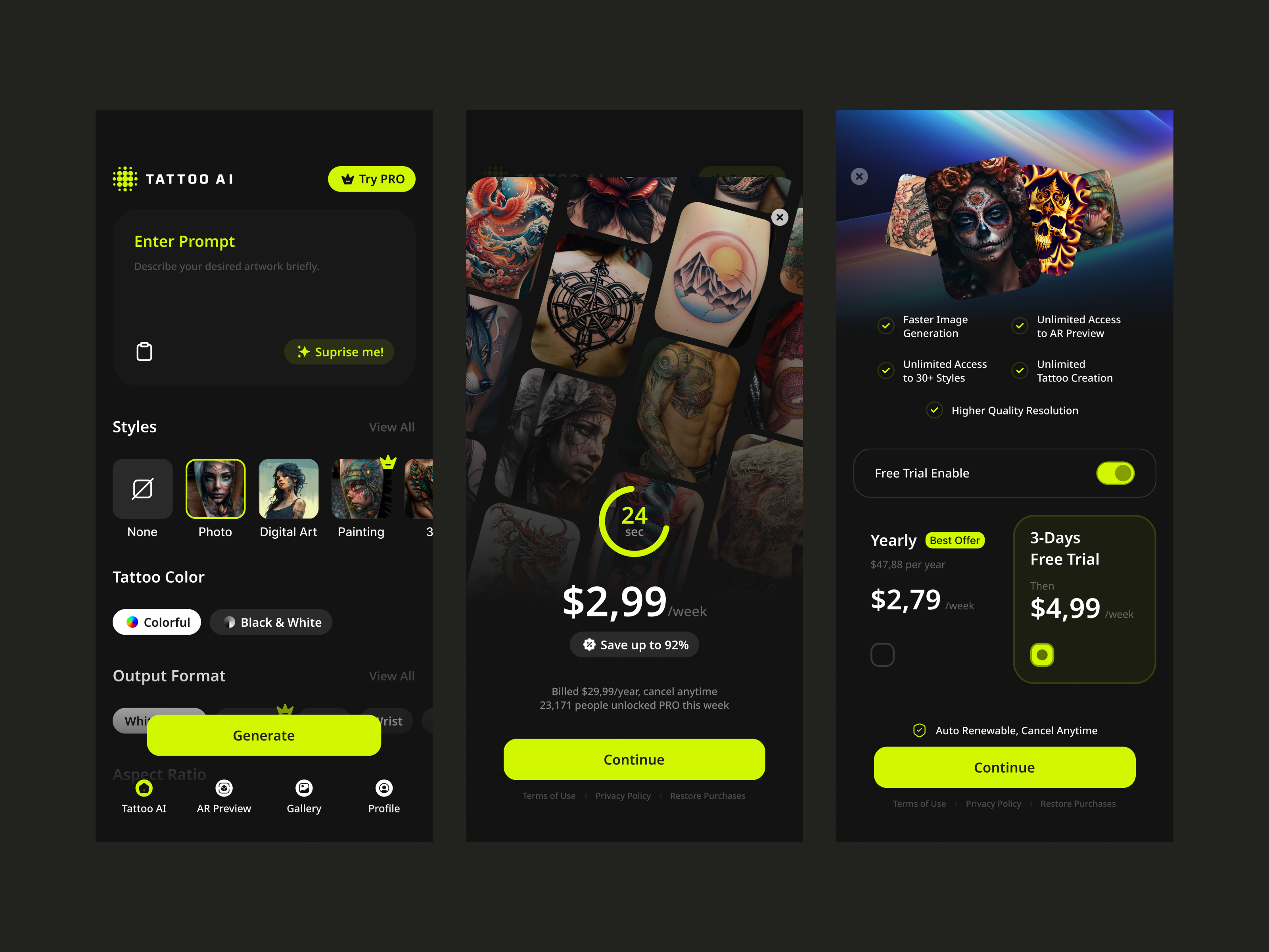 Example of I Will Design UI For Mobile & Web Apps