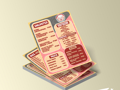 MEAT YOU THERE MENU PROJ. design graphic design illustration logo poster vector