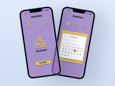 Meditation App app app design daily daily design daily ui daily ux design dribbble dribbble design dribbble shot meditation meditation app meditation ui new today ui ui design uiux ux ux design