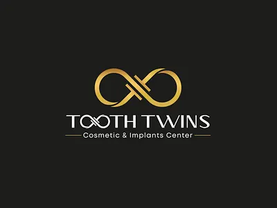 Tooth Twins Logo design For Dental care adobe illustrator adobe photoship dental care logo design design design logo graphic design high quality logo design logo logo design luxury logo design minimalist