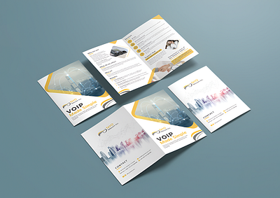 Tayo Telecom Inc Brochure bifold branding brochure corporative design design flyer graphic design print promotional flyer social media stationery ux vector