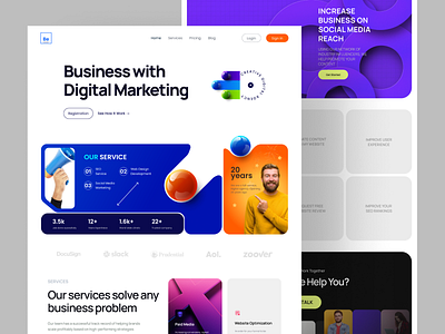 Landing Page all time best design dribbble dribbble work dribbbler landing page top design ui website website design