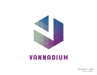 Logo: Vannadium (Blockchain Solution) blockchain blockchain solution branding design graphic design illustration logo logo design ui vannadium web3 web3 solution wegro wegrow