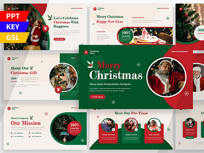 Christmas Eve - Presentations card celebration christmas december decoration eve google slide happy holiday keynote ornament party powerpoint winter xmas