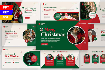 Christmas Eve - Presentations card celebration christmas december decoration eve google slide happy holiday keynote ornament party powerpoint winter xmas