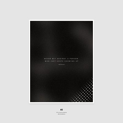 Bet – Poster of the day #2 design graphic design poster