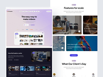 Video Production | Landing Page