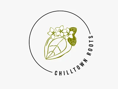 CHILLTOWN ROOTS logo branding graphic design logo