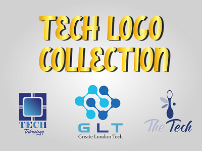 Tech Logo Collection 2024 branding illustration it logo design logo logo design tech logo