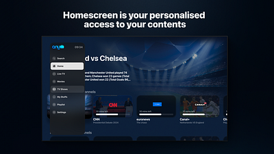 AnyTV for tvOS (Apple TV) android app apple tv appletv tv tvos ui uiux