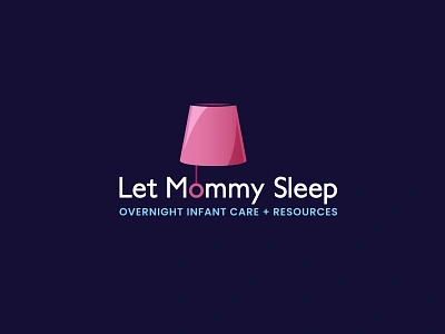 Let Mommy Sleep LOGO UPDATE brand branding design graphic design identity logo