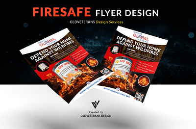 FIRESAFE GLOBAL SOLUTION Flyer brochure cover digital flyer flyer flyer design graphic design postcard poster