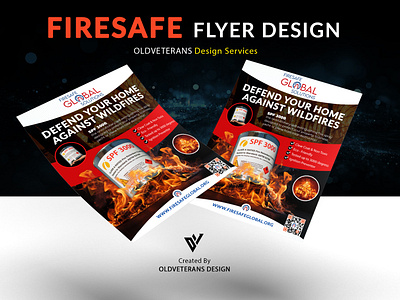 FIRESAFE GLOBAL SOLUTION Flyer brochure cover digital flyer flyer flyer design graphic design postcard poster