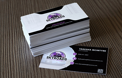 SKYROADS Business Cards business card design business cards digital flyer graphic design post cards postcards