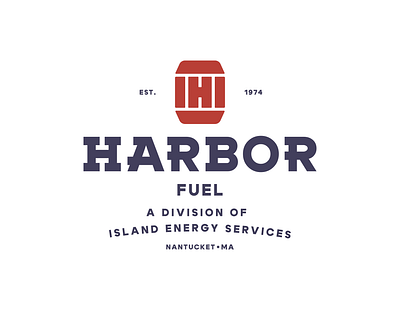 Harbor Fuel Redesign barrel logo brand identity branding design fuel logo gas station logo graphic design h logo logo logomark logotype redesign