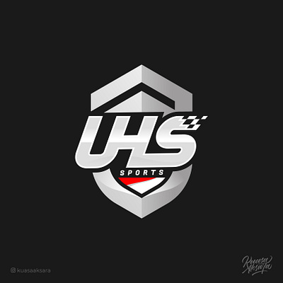 UHS SPORTS Logo Design advertising brand brand identity branding company logo design graphic design grid logo inspiration lettering logo logo concept logo design logo ideas logo inspiration logomark logotype symbols typography