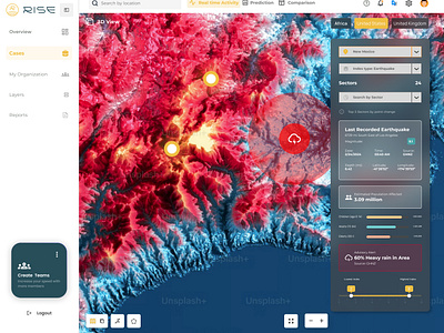 RISE Disaster mapping ui