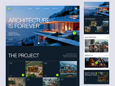 Mountain Architecture Website abu hasan agency landing page apartment architecture building buraq lab clean figma house minimal property property landing page property website real estate real estate agency real estate landing page real estate website residence ui ux webiste