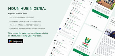 NOUN HUB (Updating) education app product designer ui ux