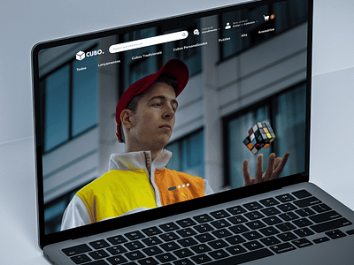 CUBO. cube marketplace store ui