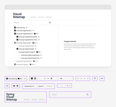 Checkbox Tree from Component Collector checkbox component explorere figma files odw tree ui