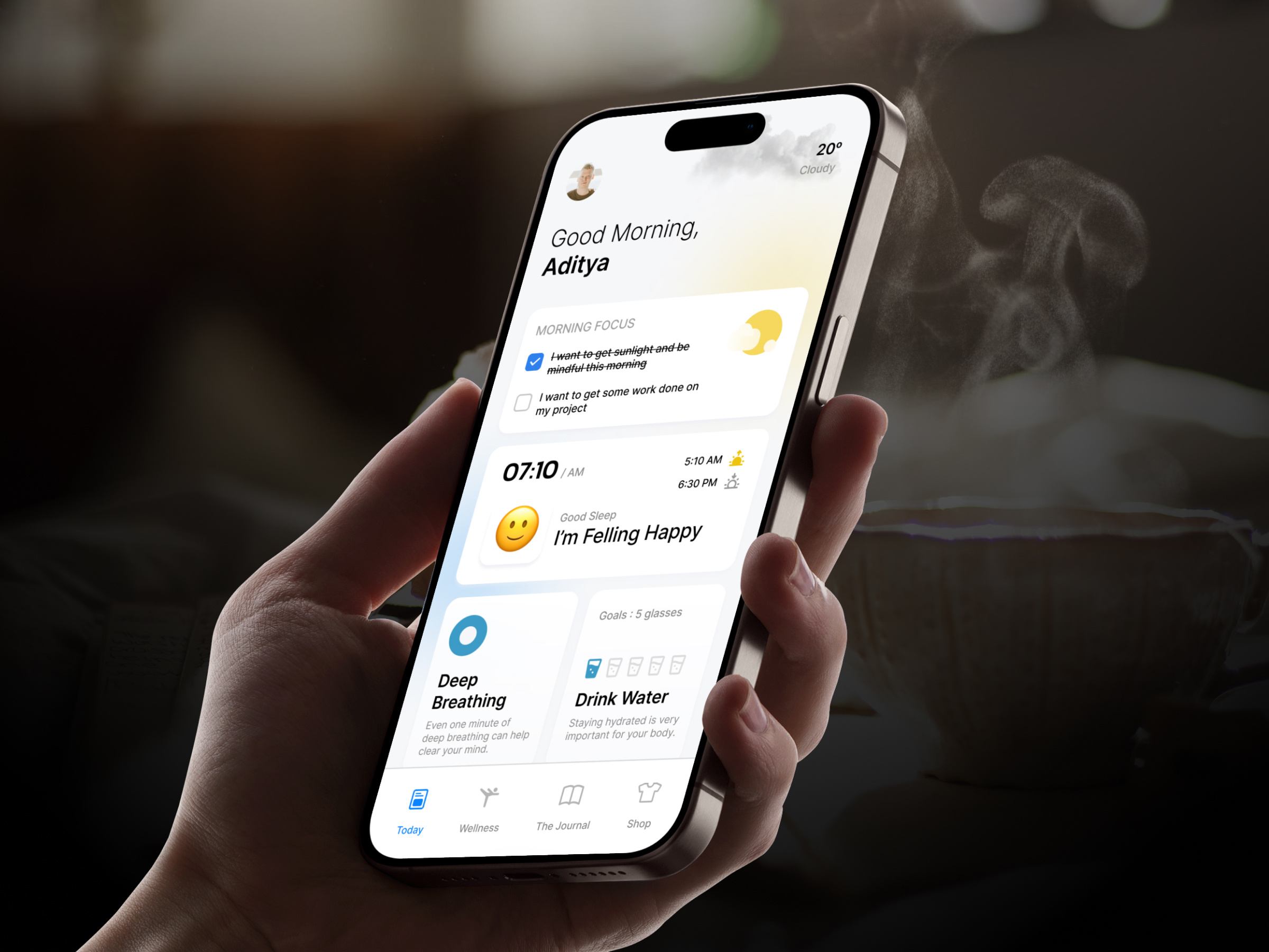 Example of Unique App Design (I Os & Android) 