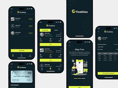 Fine Wise Mobile App fine app ui mobile app mobile screen new mobile app ui new ui ui design ui mobile app