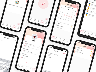 Todo Fairy - Mobile App Design design ui ux