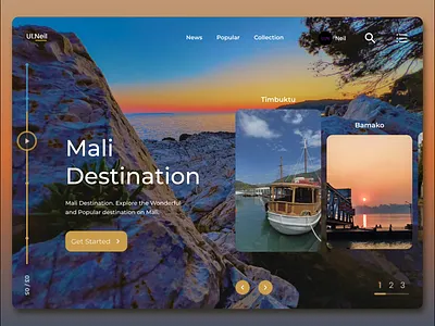Mali Web Design 3d animation app appdesign branding design graphic design illustration landing page logo motion graphics ui uidesign ux uxdesign web web design website website design