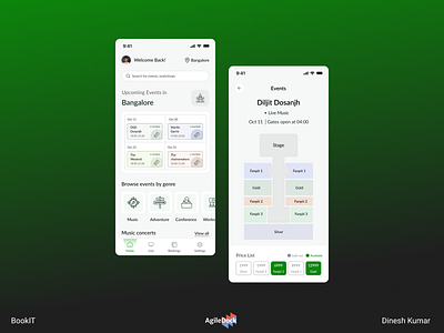 Ticket Booking App Design agiledock agiledock design agiledock services app development designing modern ticket booking app design ui design ui ux app design ui ux elements ux design web development