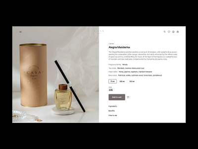 Cosmetics Online Store E-commerce cosmetics design e commerce landing page online store ui web design