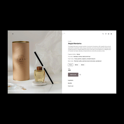 Cosmetics Online Store E-commerce cosmetics design e commerce landing page online store ui web design