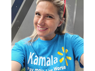 Kamala Pay More Live Worse Shirt design illustration