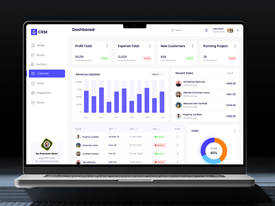 CRM Dashoboard admin dashboard business crm crm dashboard crm platform crm solution crm system crmdesign customer relationship management dashboard design management patient crm pipeline crm product design report sales sales dashboard total balance web app