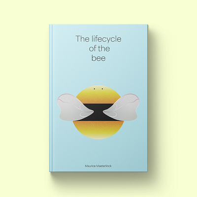 THE LIFECYCLE OF THE BEE artist book bookdesign booklayout bookycoverdesign cover coverdesign graphic graphicdesign