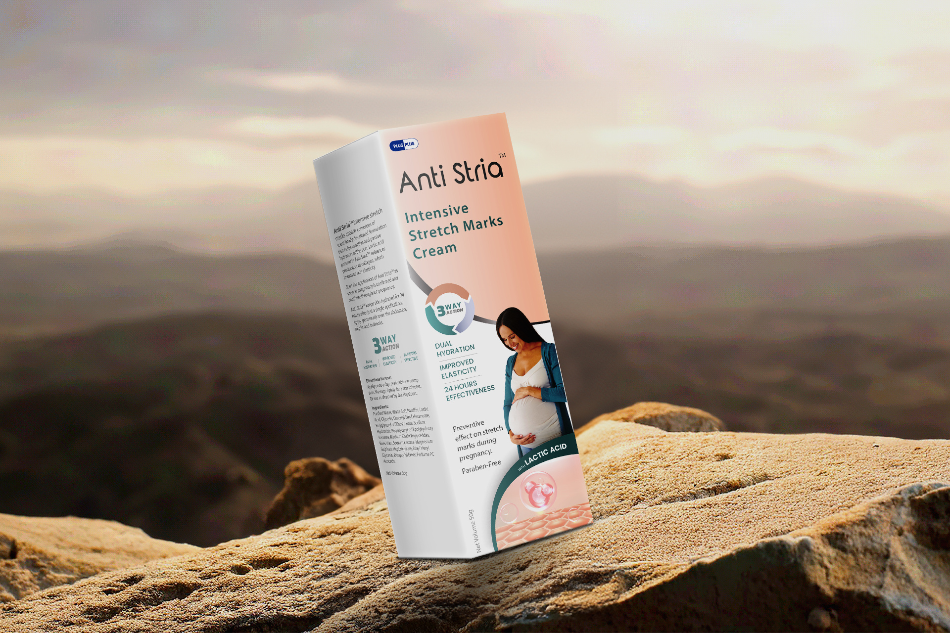 Anti Stria Packaging Design art direction branding creative packaging custom packaging design design gaurav arya graphic designer mockup design packaging design packaging designer product mockup product packaging product packaging design streach mark cream ui designer