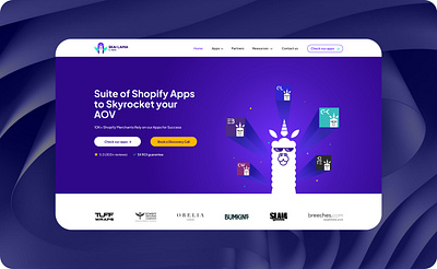 Skai Lama - Web Design branding design ui ux web