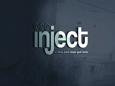 3D Glass Mockup Logo 3d logo mockup