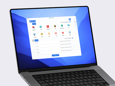 Desktop antivirus app UI antiviros desktop macos software ui windows