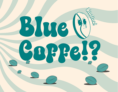 Blucino! - Brand Identity art blue brand identity design branding coffee graphic design illustration logo logo design mascot retro retro cartoon vector