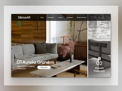 Sillonear Redesign landing ui