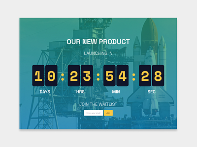 DailyUI 014: Countdown Timer countdown timer daily ui daily ui challenge dailyui dailyui challenge ui