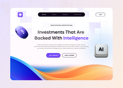 UI for Finance SaaS product design uiux web website